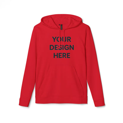 Custom Adidas A432 Fleece Hoodie Personalized Performance Pullover Soft Cotton-Blend Hooded Sweatshirt Custom Logo or Embroidery
