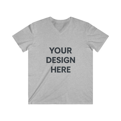 Custom Gildan 64V00 V-Neck T-Shirt Personalized Softstyle Cotton Tee Unisex Short Sleeve Shirt Custom Logo, Text, or Design