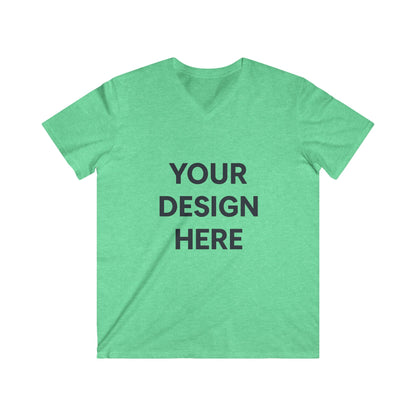 Custom Gildan 64V00 V-Neck T-Shirt Personalized Softstyle Cotton Tee Unisex Short Sleeve Shirt Custom Logo, Text, or Design