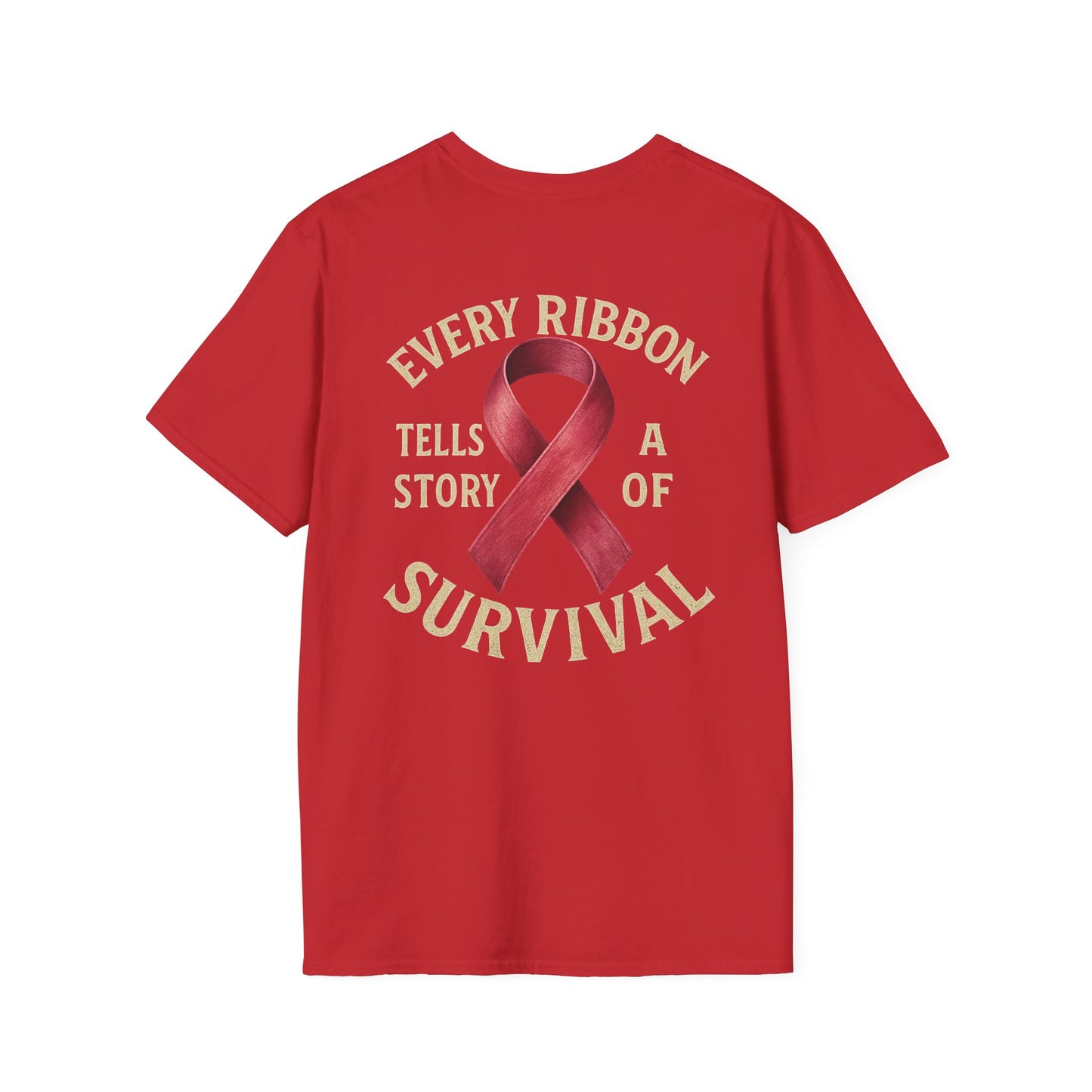Survivor Story T-Shirt, Awareness Tee for Survivors, Supportive Unisex Softstyle T-Shirt, Gift for Cancer Survivors, Inspirational [...]