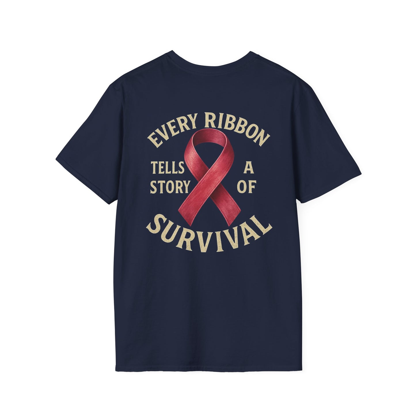 Survivor Story T-Shirt, Awareness Tee for Survivors, Supportive Unisex Softstyle T-Shirt, Gift for Cancer Survivors, Inspirational [...]