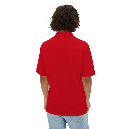 Custom Jerzees 443M Polo Shirt Personalized Piqué Polo Embroidered or Printed Logo Shirt Unisex Short Sleeve Polo for Work, Events & Promotions