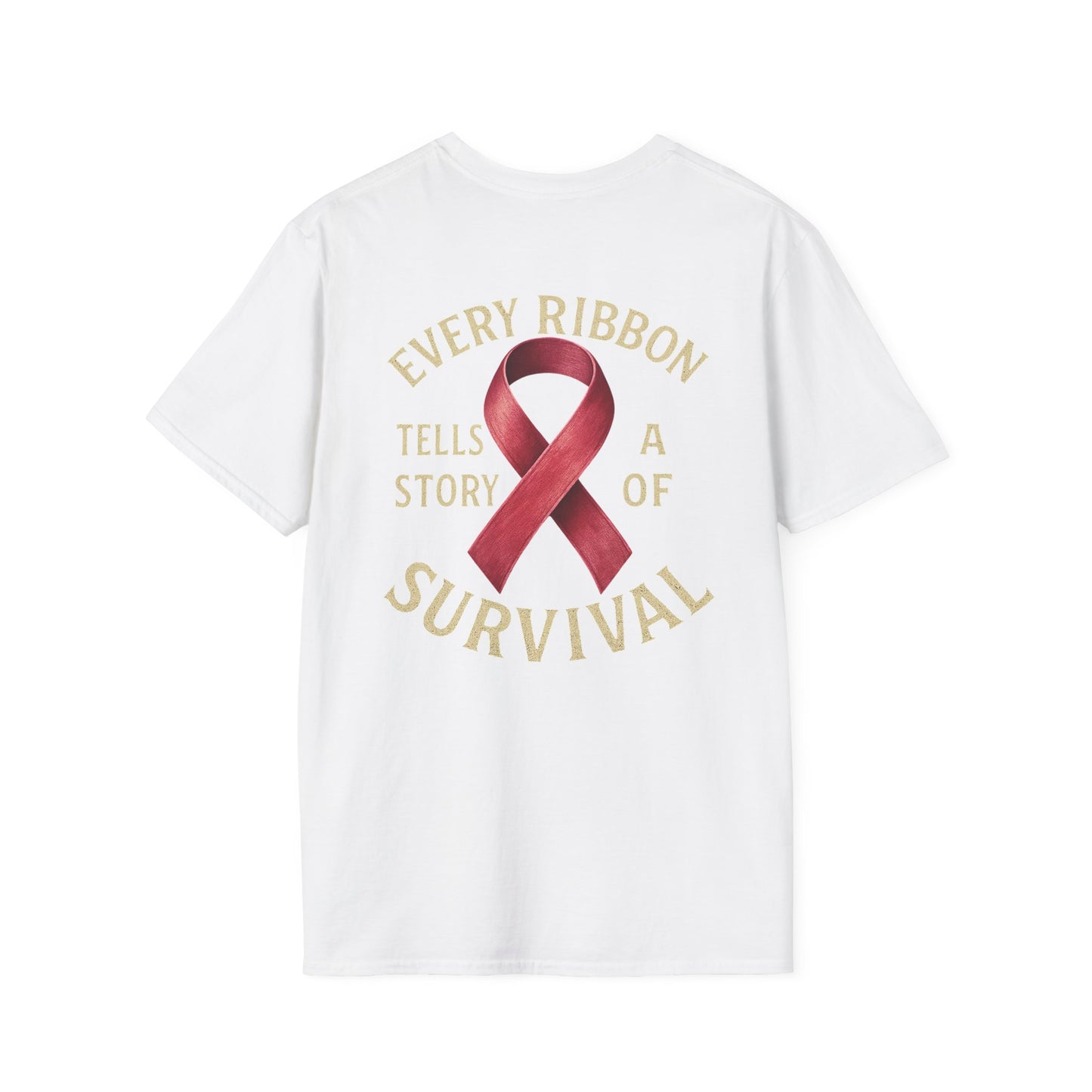 Survivor Story T-Shirt, Awareness Tee for Survivors, Supportive Unisex Softstyle T-Shirt, Gift for Cancer Survivors, Inspirational [...]