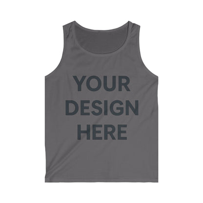 Custom Gildan GD12 Softstyle Tank Top Personalized Lightweight Cotton Tank Custom Logo, Text, or Design Unisex Summer Sleeveless Shirt