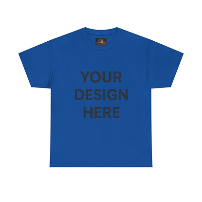 Custom Unisex Heavy Cotton Tee - Your Design Here, Personalized Shirt, Gift for Him/Her, Unique Family Reunion Outfit, Softwear Essentials