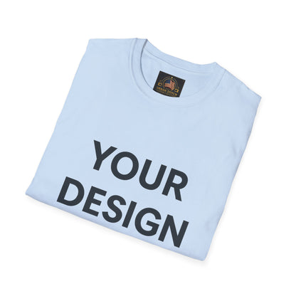 Custom Gildan 64000 Softstyle T-Shirt Personalized Unisex Tee Premium Cotton Blend Shirt for Men & Women Custom Logo, Text, or Design
