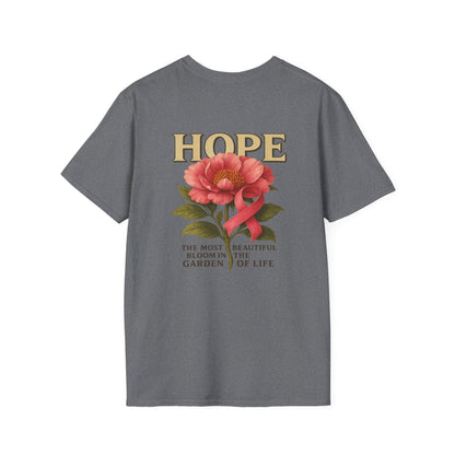 Floral Hope T-Shirt - Inspirational Gift for Garden Lovers, Perfect for Birthdays, Mother's Day, or Encouragement