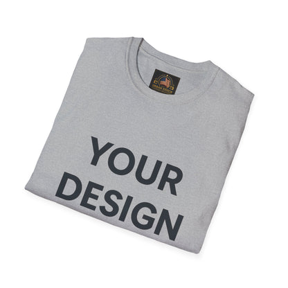 Custom Gildan 64000 Softstyle T-Shirt Personalized Unisex Tee Premium Cotton Blend Shirt for Men & Women Custom Logo, Text, or Design