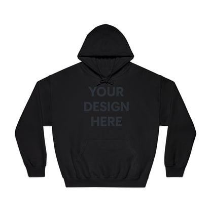 Custom Gildan 12500 DryBlend Hoodie Personalized Moisture-Wicking Fleece Sweatshirt Custom Logo, Text or Design Unisex Cotton-Poly Pullover