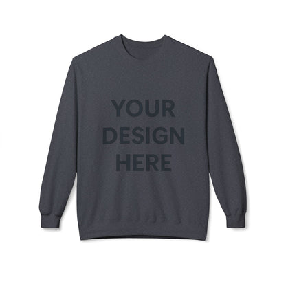 Cozy Customizable Crewneck Sweatshirt - Personalized Gift for Him/Her, Perfect for Fall/Winter, Unique Holiday Gifts, DIY Design