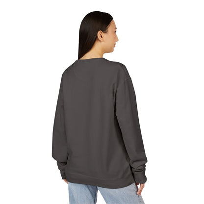 Custom Hanes GDH400 ComfortWash Crewneck Sweatshirt Personalized Garment-Dyed Fleece Pullover Vintage Soft Cotton Blend Custom Logo, Text, or Design