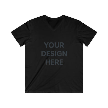 Custom Gildan 64V00 V-Neck T-Shirt Personalized Softstyle Cotton Tee Unisex Short Sleeve Shirt Custom Logo, Text, or Design