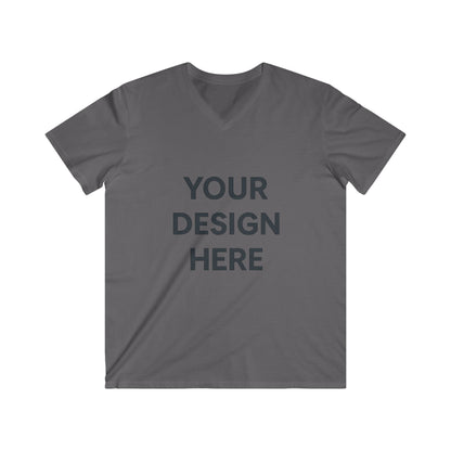 Custom Gildan 64V00 V-Neck T-Shirt Personalized Softstyle Cotton Tee Unisex Short Sleeve Shirt Custom Logo, Text, or Design