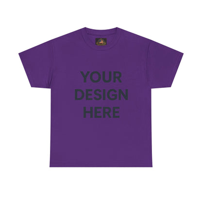 Custom Unisex Heavy Cotton Tee - Your Design Here, Personalized Shirt, Gift for Him/Her, Unique Family Reunion Outfit, Softwear Essentials