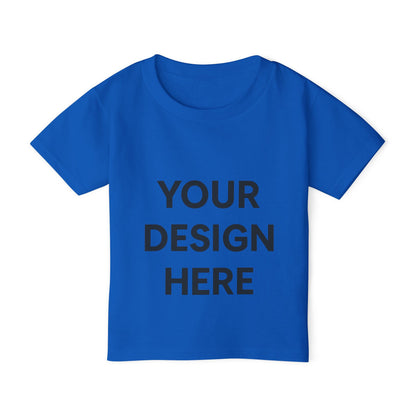Custom Gildan 5100P Toddler T-Shirt Personalized Heavy Cotton Kids Tee Custom Name, Logo or Design Soft Durable Preshrunk Cotton Shirt