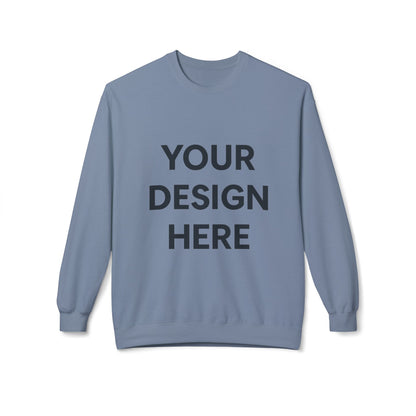 Cozy Customizable Crewneck Sweatshirt - Personalized Gift for Him/Her, Perfect for Fall/Winter, Unique Holiday Gifts, DIY Design