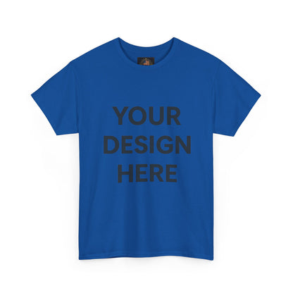 Custom Unisex Heavy Cotton Tee - Your Design Here, Personalized Shirt, Gift for Him/Her, Unique Family Reunion Outfit, Softwear Essentials