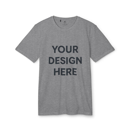 Custom Adidas A376 Sport T-Shirt Personalized Performance Tee Moisture-Wicking Athletic Shirt Custom Logo or Text Unisex Training & Teamwear