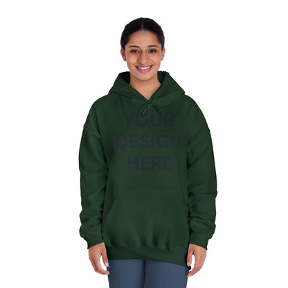 Custom Gildan 12500 DryBlend Hoodie Personalized Moisture-Wicking Fleece Sweatshirt Custom Logo, Text or Design Unisex Cotton-Poly Pullover