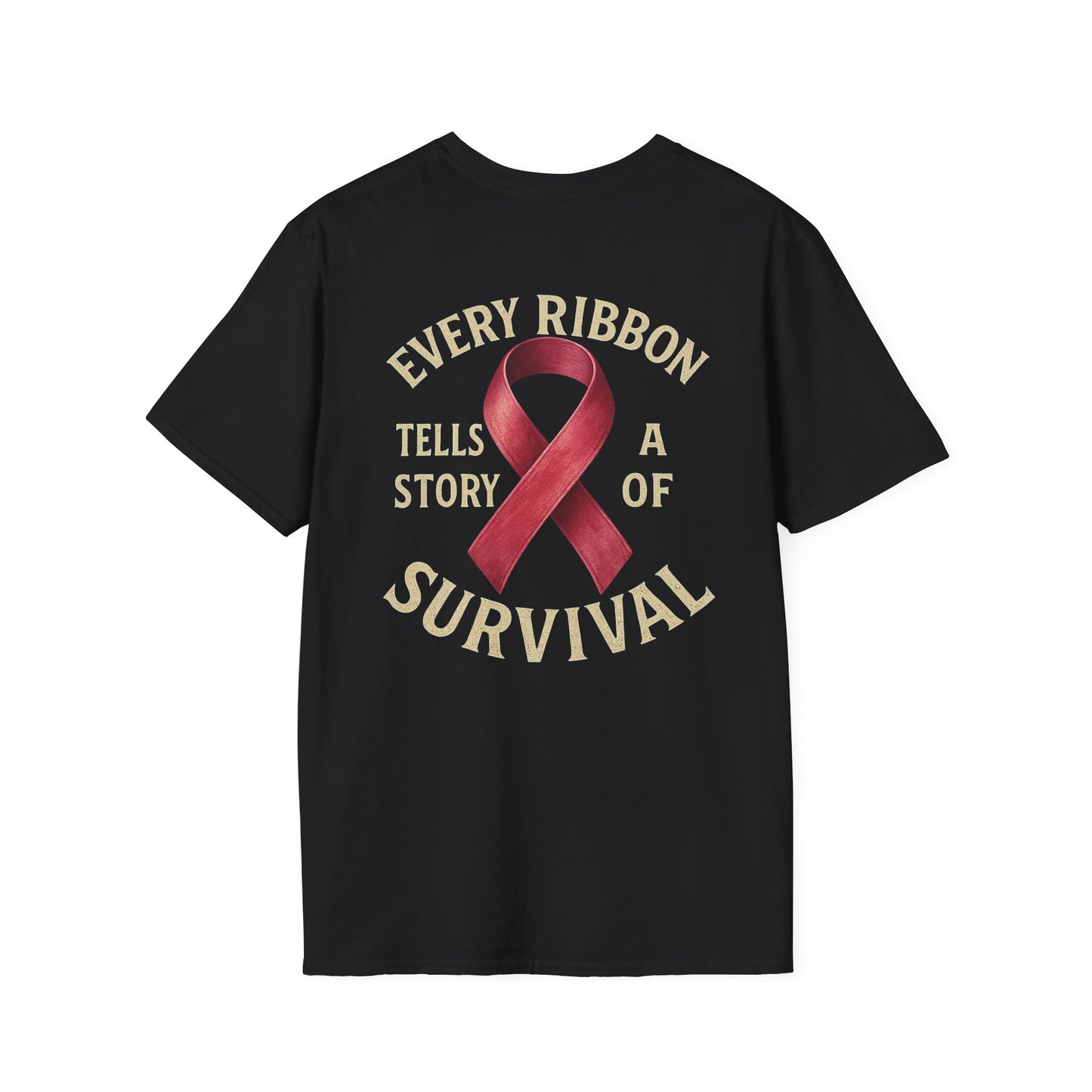 Survivor Story T-Shirt, Awareness Tee for Survivors, Supportive Unisex Softstyle T-Shirt, Gift for Cancer Survivors, Inspirational [...]