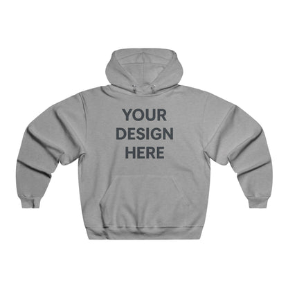 Custom Personalizable Jerzees 996MR NuBlend Hooded Sweatshirt Unisex Heavyweight Hoodie with Your Design, Logo, or Name Soft Fleece Pullover