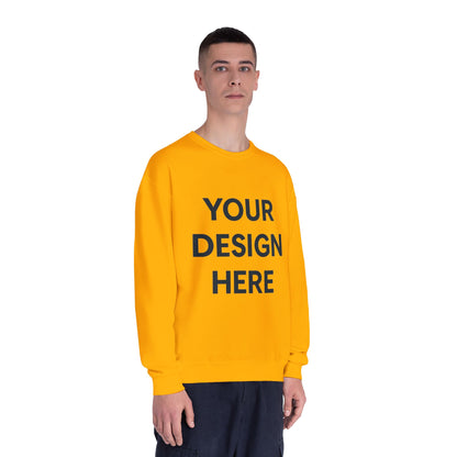 Custom Jerzees 562MR NuBlend Crewneck Sweatshirt Personalized Fleece Pullover Custom Logo, Text, or Design Soft Midweight Unisex Sweatshirt