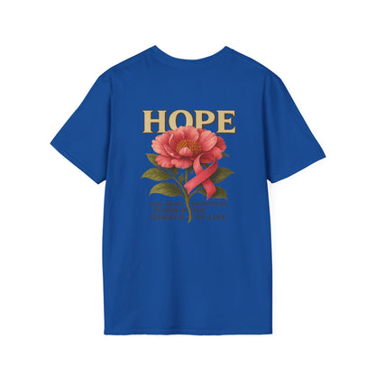 Floral Hope T-Shirt - Inspirational Gift for Garden Lovers, Perfect for Birthdays, Mother's Day, or Encouragement