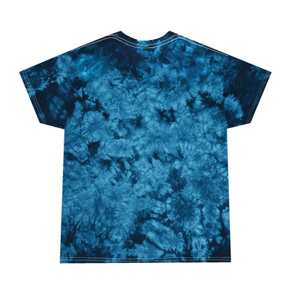 Custom Gildan 5000 Crystal Tie-Dye T-Shirt Personalized Heavy Cotton Tee Ice-Wash Marble Effect Design Custom Logo, Text, or Artwork