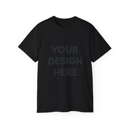 Custom Gildan 2000 Ultra Cotton T-Shirt Personalized Heavyweight Tee Custom Logo, Text, or Design Durable Unisex Shirt for Work, Events & Everyday Wear