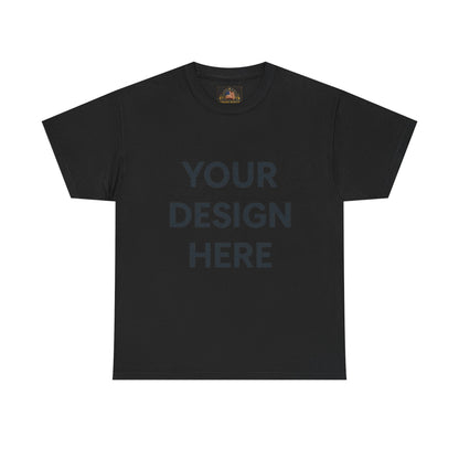 Custom Unisex Heavy Cotton Tee - Your Design Here, Personalized Shirt, Gift for Him/Her, Unique Family Reunion Outfit, Softwear Essentials
