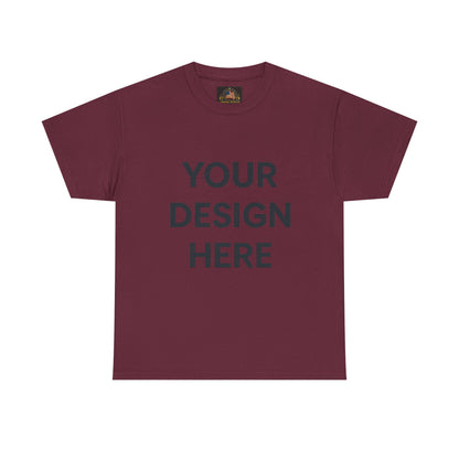 Custom Unisex Heavy Cotton Tee - Your Design Here, Personalized Shirt, Gift for Him/Her, Unique Family Reunion Outfit, Softwear Essentials