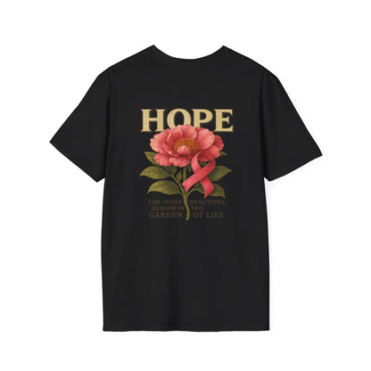 Floral Hope T-Shirt - Inspirational Gift for Garden Lovers, Perfect for Birthdays, Mother's Day, or Encouragement