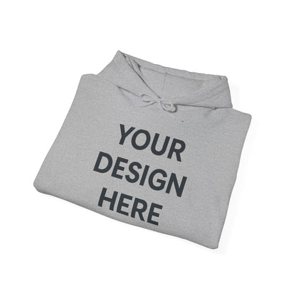Custom Personalizable Gildan 18500 Heavy Blend Hooded Sweatshirt Unisex Custom Hoodie Soft Fleece Pullover with Your Design, Logo, or Name