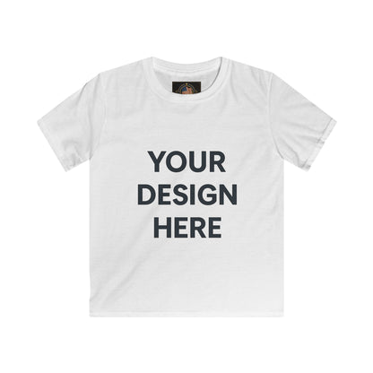 Custom Gildan 64000B Kids Softstyle T-Shirt Personalized Youth Tee Soft Ring-Spun Cotton Shirt Custom Name, Logo, or Design