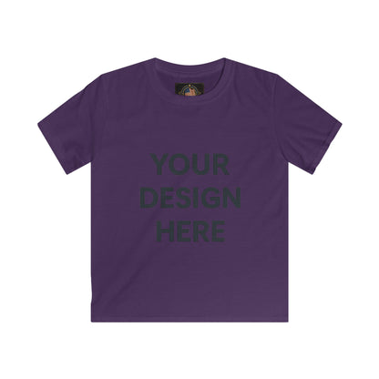 Custom Gildan 64000B Kids Softstyle T-Shirt Personalized Youth Tee Soft Ring-Spun Cotton Shirt Custom Name, Logo, or Design