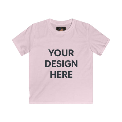 Custom Gildan 64000B Kids Softstyle T-Shirt Personalized Youth Tee Soft Ring-Spun Cotton Shirt Custom Name, Logo, or Design
