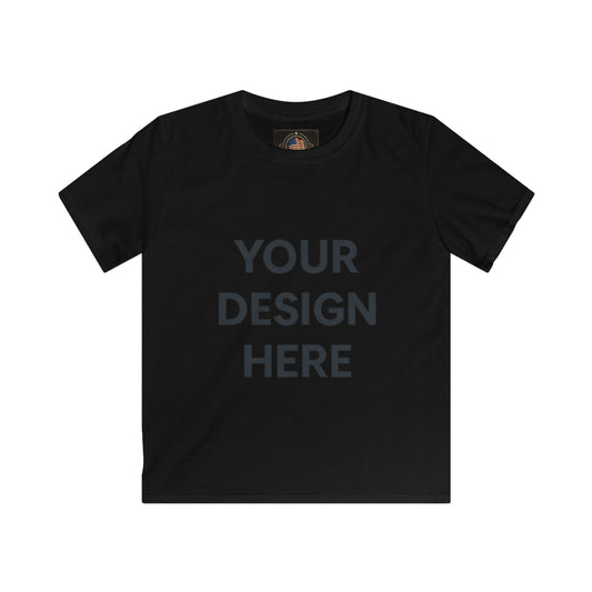 Custom Gildan 64000B Kids Softstyle T-Shirt Personalized Youth Tee Soft Ring-Spun Cotton Shirt Custom Name, Logo, or Design