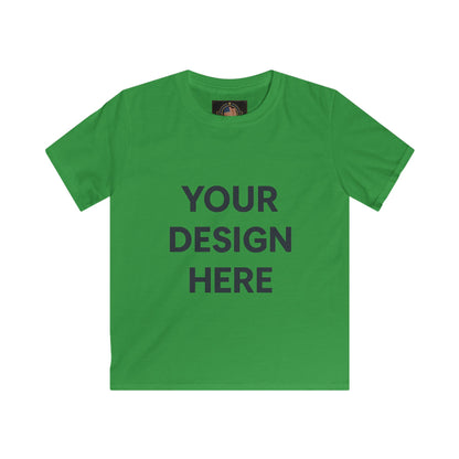 Custom Gildan 64000B Kids Softstyle T-Shirt Personalized Youth Tee Soft Ring-Spun Cotton Shirt Custom Name, Logo, or Design