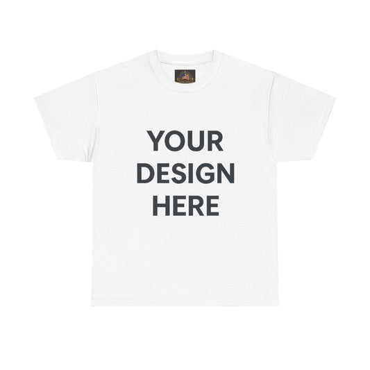 Custom Unisex Heavy Cotton Tee - Your Design Here, Personalized Shirt, Gift for Him/Her, Unique Family Reunion Outfit, Softwear Essentials