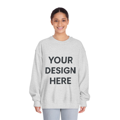 Custom Gildan 12000 DryBlend Crewneck Sweatshirt Personalized Moisture-Wicking Fleece Pullover Custom Logo, Text, or Design Unisex Cotton-Poly Sweatshirt