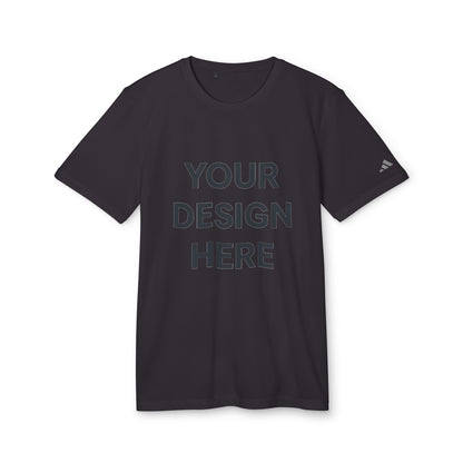 Custom Adidas A376 Sport T-Shirt Personalized Performance Tee Moisture-Wicking Athletic Shirt Custom Logo or Text Unisex Training & Teamwear