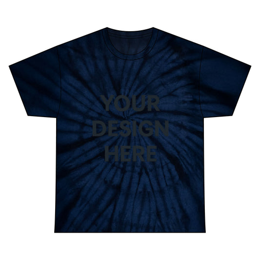 Custom Gildan 5000 Tie-Dye T-Shirt Personalized Heavy Cotton Tee Vibrant Swirl Design Custom Logo, Text, or Artwork Unisex Retro Shirt