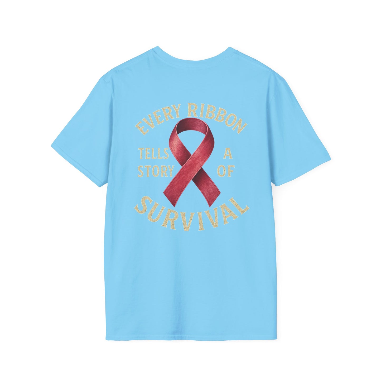 Survivor Story T-Shirt, Awareness Tee for Survivors, Supportive Unisex Softstyle T-Shirt, Gift for Cancer Survivors, Inspirational [...]