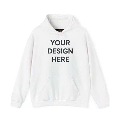 Custom Personalizable Gildan 18500 Heavy Blend Hooded Sweatshirt Unisex Custom Hoodie Soft Fleece Pullover with Your Design, Logo, or Name