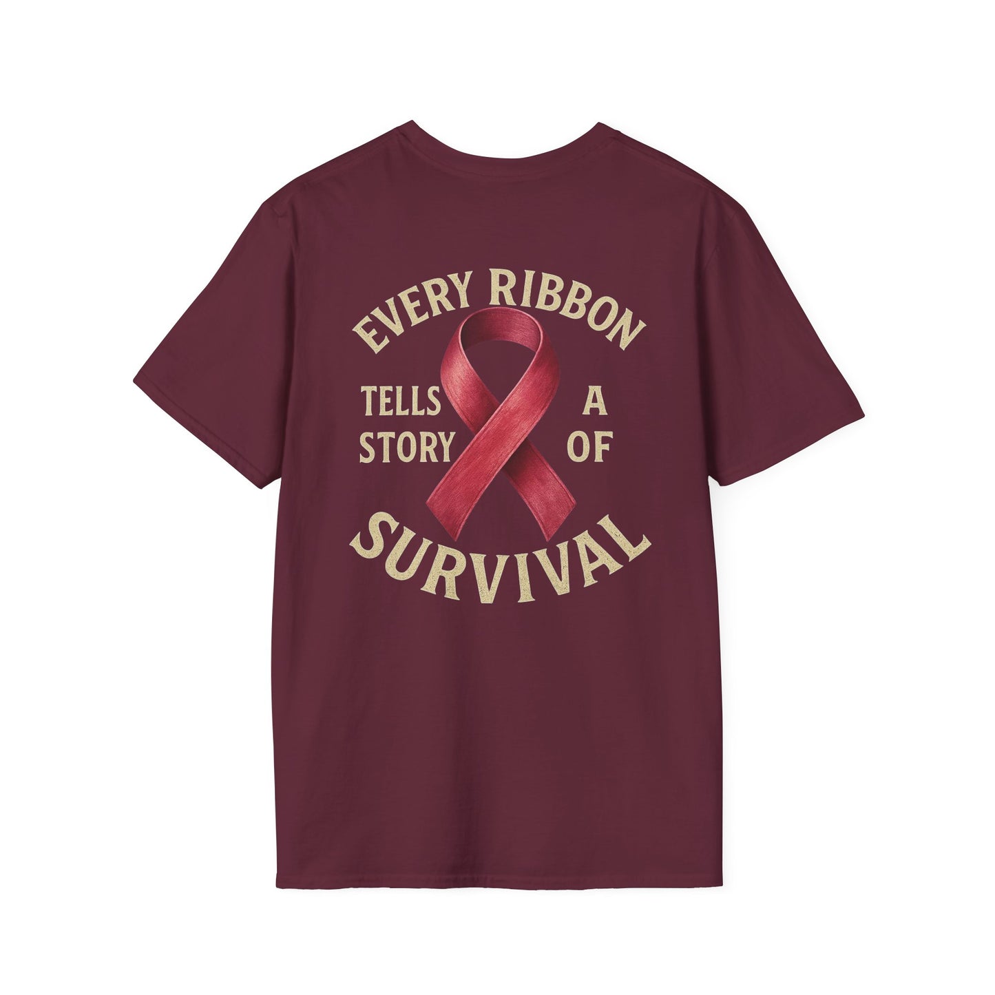 Survivor Story T-Shirt, Awareness Tee for Survivors, Supportive Unisex Softstyle T-Shirt, Gift for Cancer Survivors, Inspirational [...]