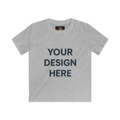 Custom Gildan 64000B Kids Softstyle T-Shirt Personalized Youth Tee Soft Ring-Spun Cotton Shirt Custom Name, Logo, or Design