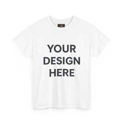 Custom Unisex Heavy Cotton Tee - Your Design Here, Personalized Shirt, Gift for Him/Her, Unique Family Reunion Outfit, Softwear Essentials