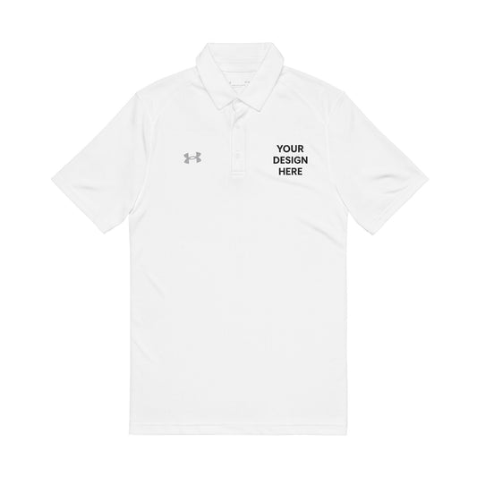 Custom Under Armour Polo Shirt Personalized Performance Golf Polo Custom Embroidered Logo Shirt for Men & Women Moisture-Wicking Work & Team Polo