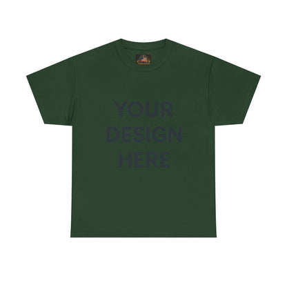 Custom Unisex Heavy Cotton Tee - Your Design Here, Personalized Shirt, Gift for Him/Her, Unique Family Reunion Outfit, Softwear Essentials